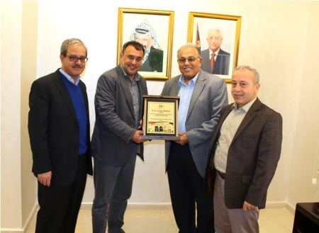 الجامعة العربية الامريكية ومؤسسة DAAD الألمانية تبحثان تعزيز التعاون
